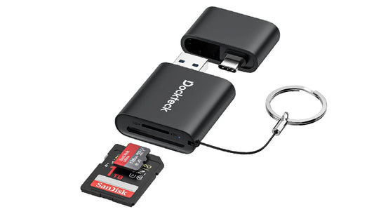 Can I Use TF Card in SD Card Slot? Dockteck USB3.0 SD/TF card reader solves your problems