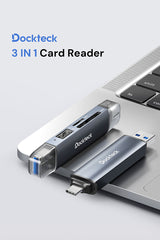 Dockteck 3 in 1 Card Reader